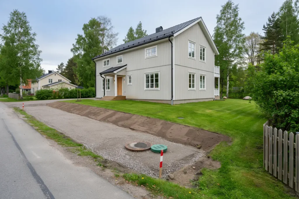 koppling till kommunalt vatten och avlopp i b rringe svedala