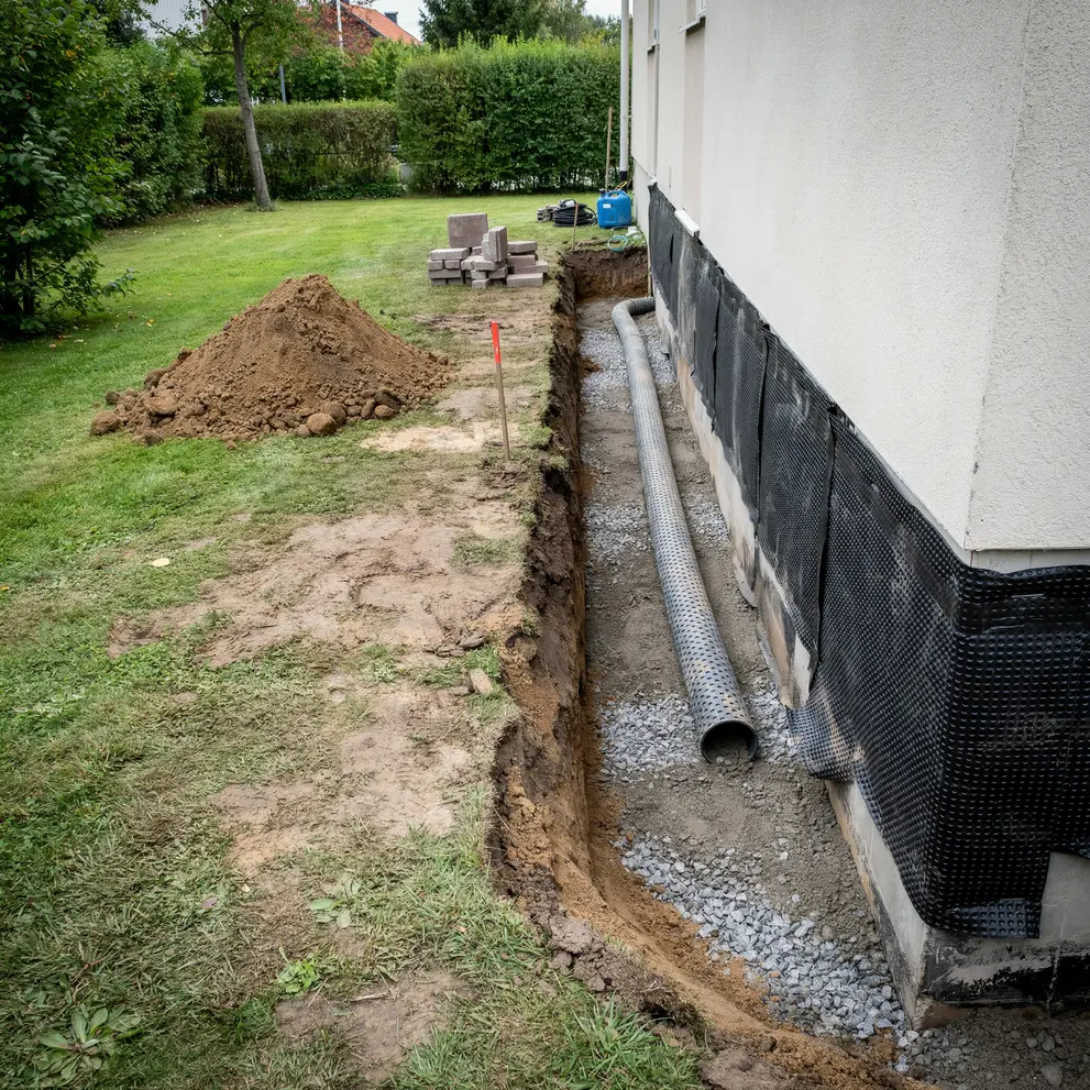 dranering renovera kallaren svedala skane