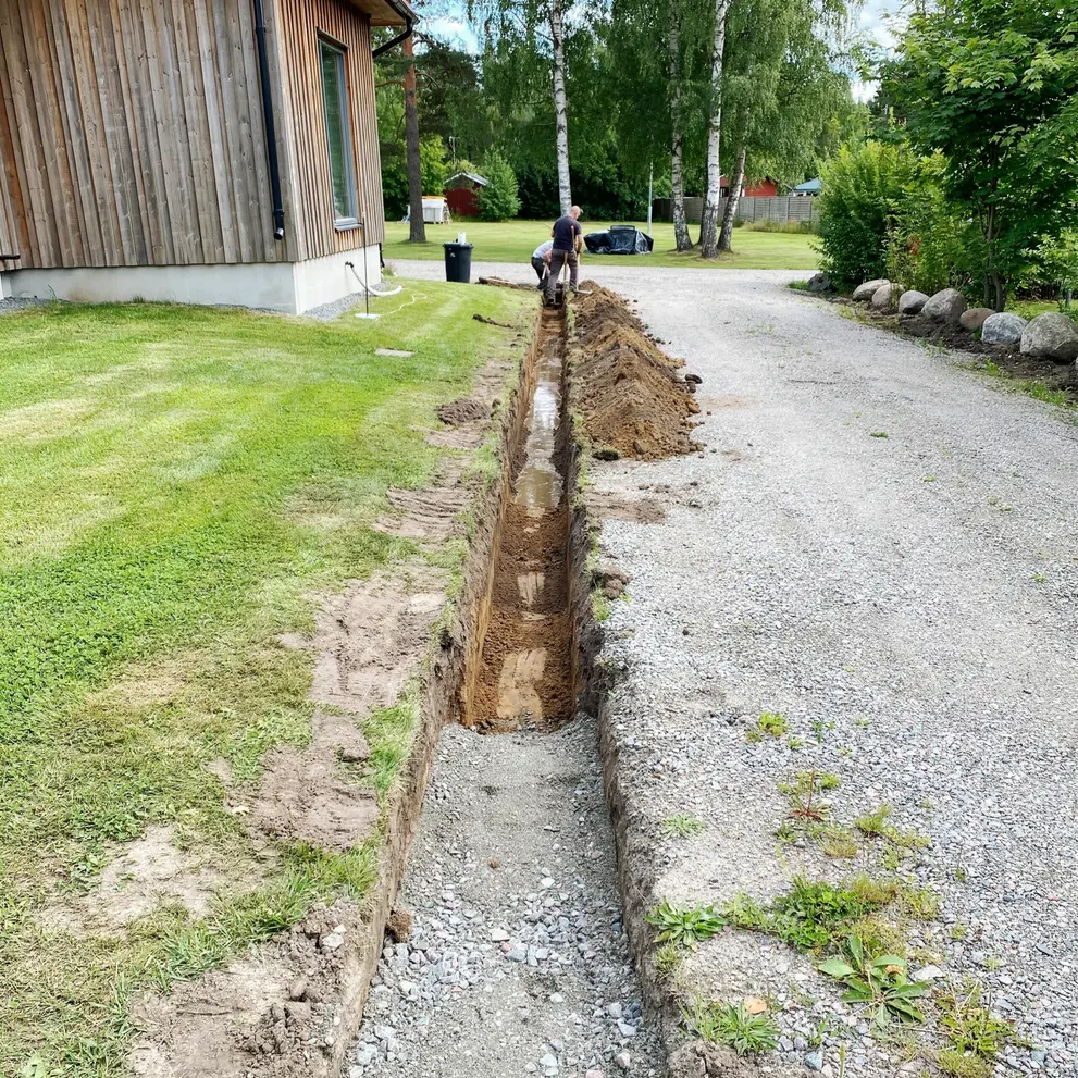 markavvattning dikning dikesrensning svedala skane